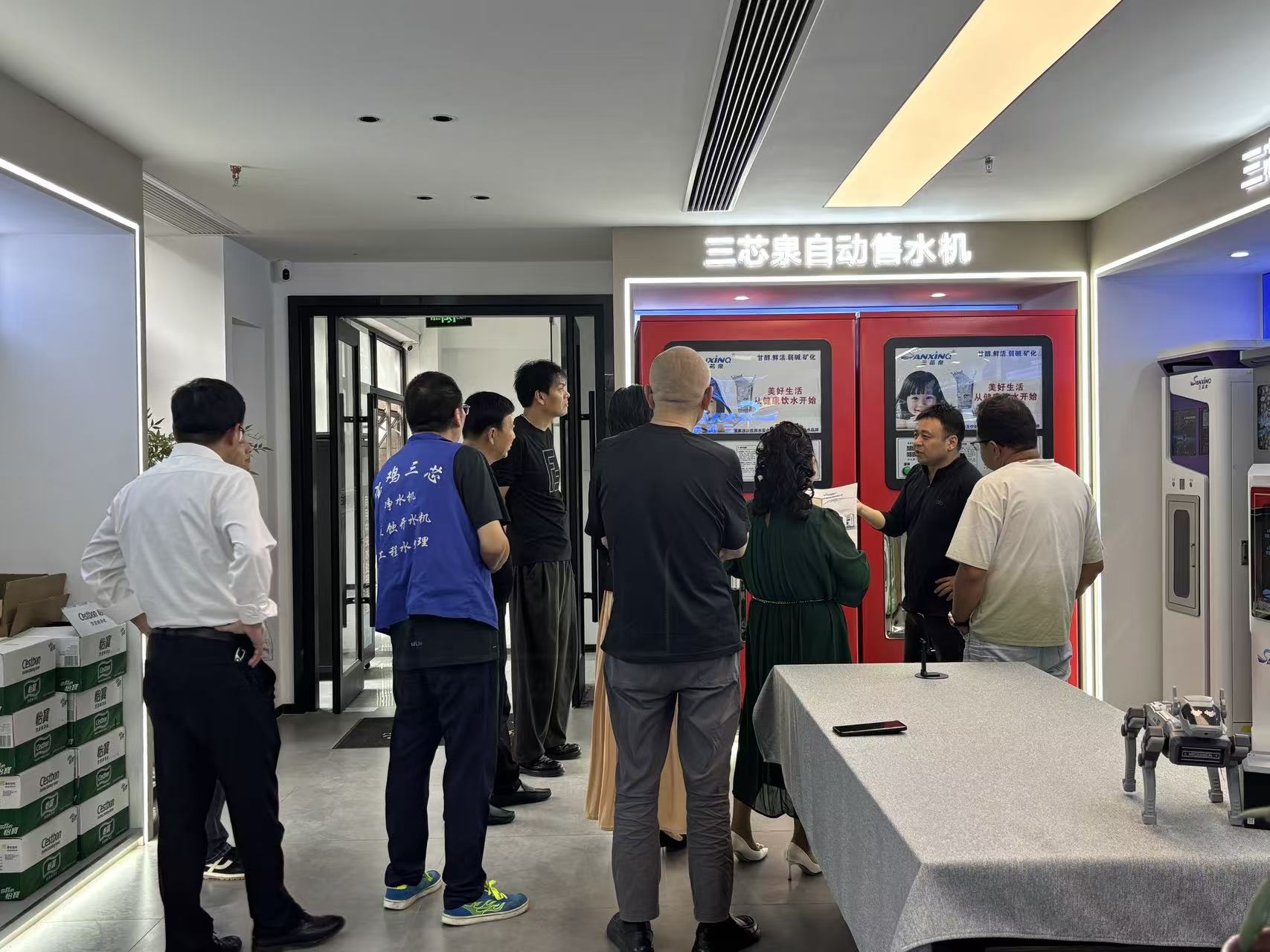 客户莅临三芯环保考察交流，共探净水项目合作新机遇